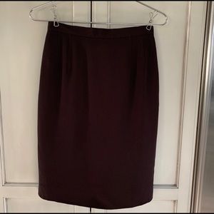 Giorgio Armani Le Collezioni skirt brown size 6